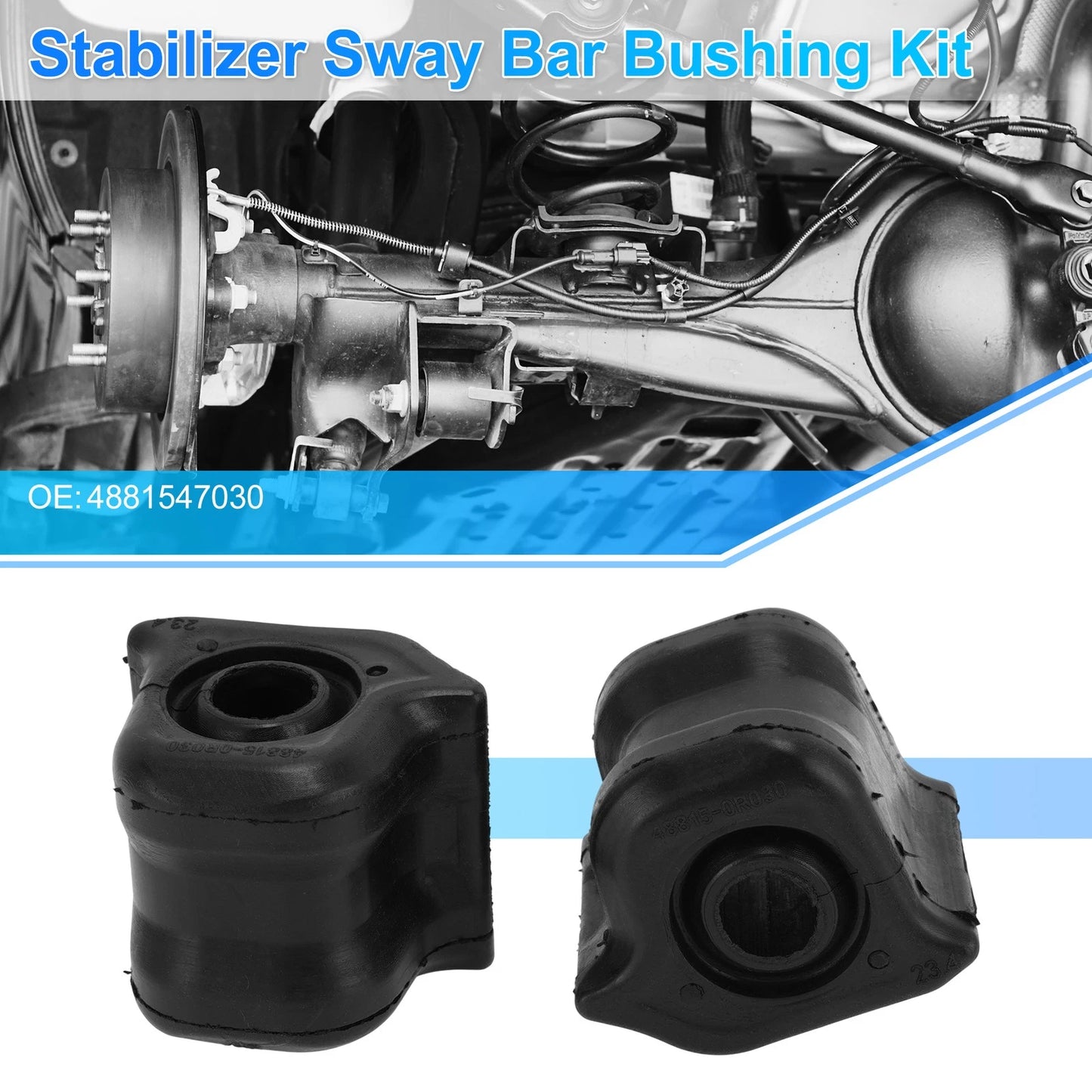 Set of 2 Front Right Stabilizer Sway Bar Bushing Kit