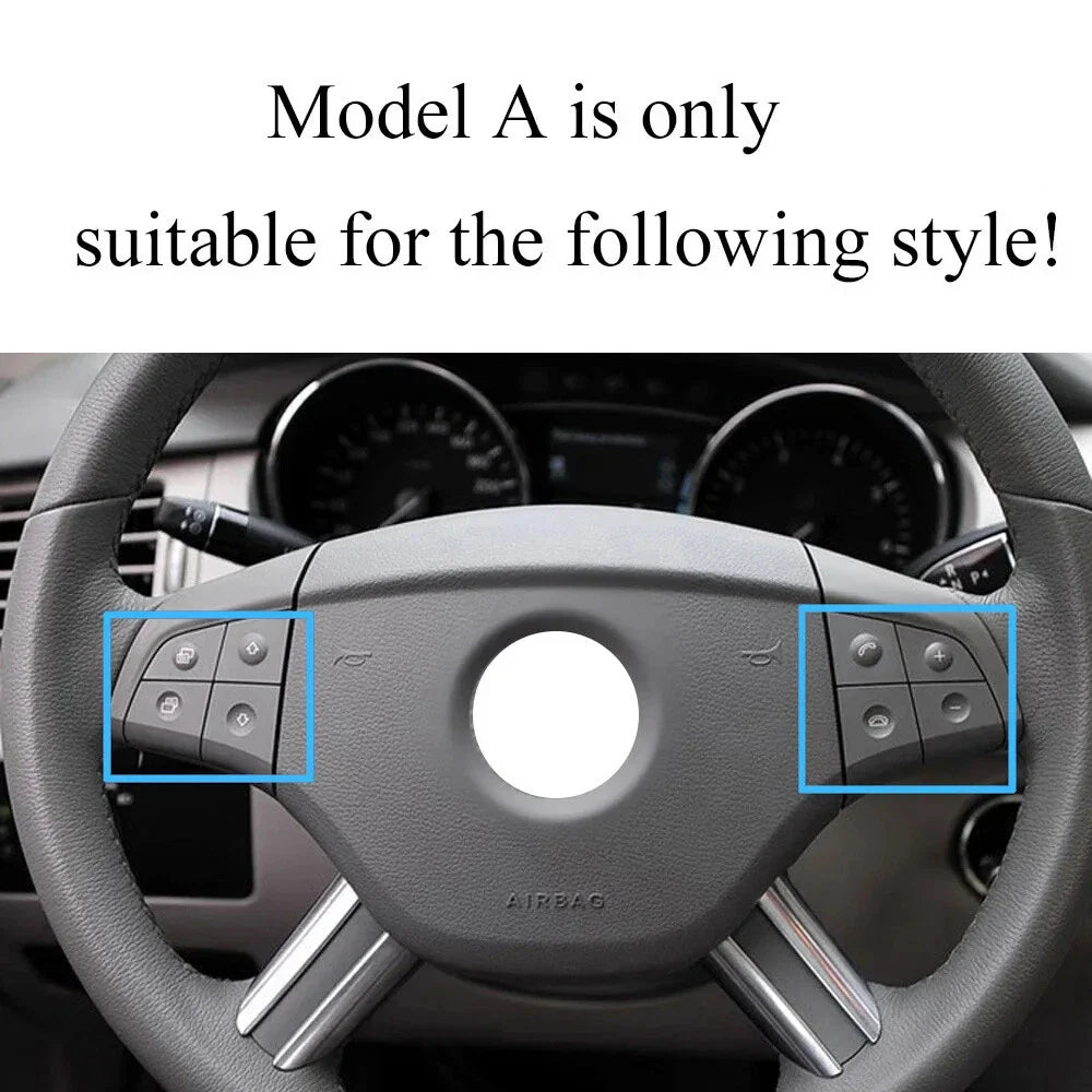 4 Button Steering Wheel Control Switches for Mercedes-Benz W164 W251 W245