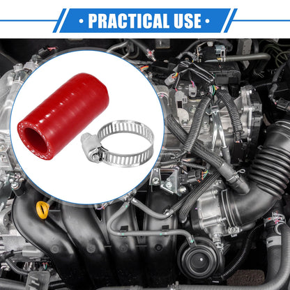 Reinforced Silicone Coolant Cap Kit for Turbo Bypass Valve (0.63" ID)