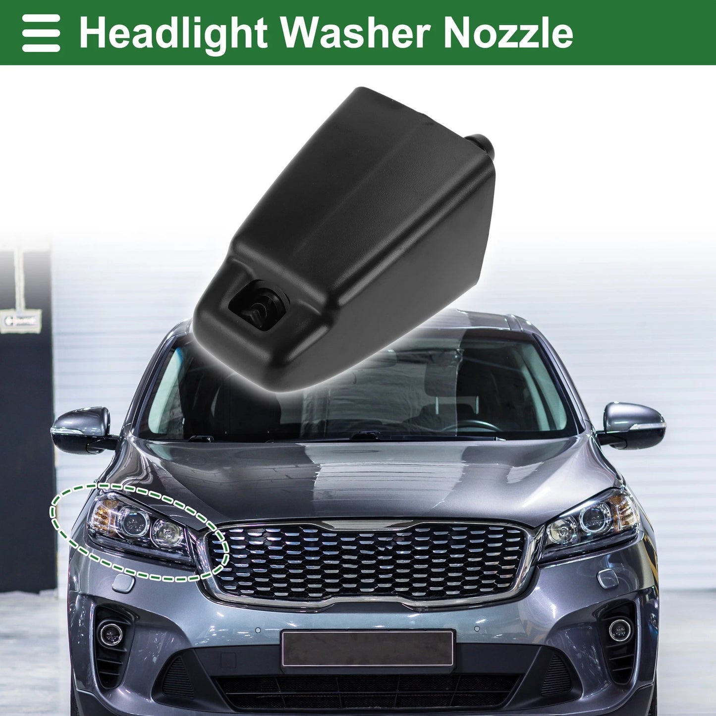 Headlight Washer Nozzle for Toyota Land Cruiser (2016–2021)