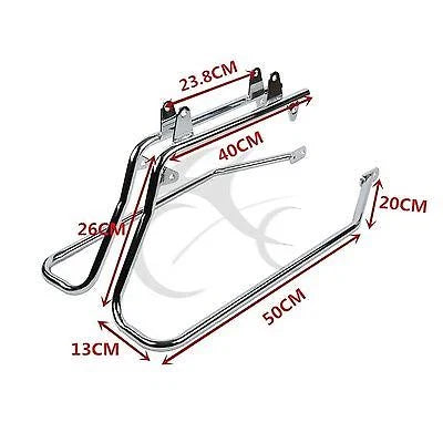 Saddlebags Conversion Brackets for Harley Softail Fatboy (1984 - 2017)