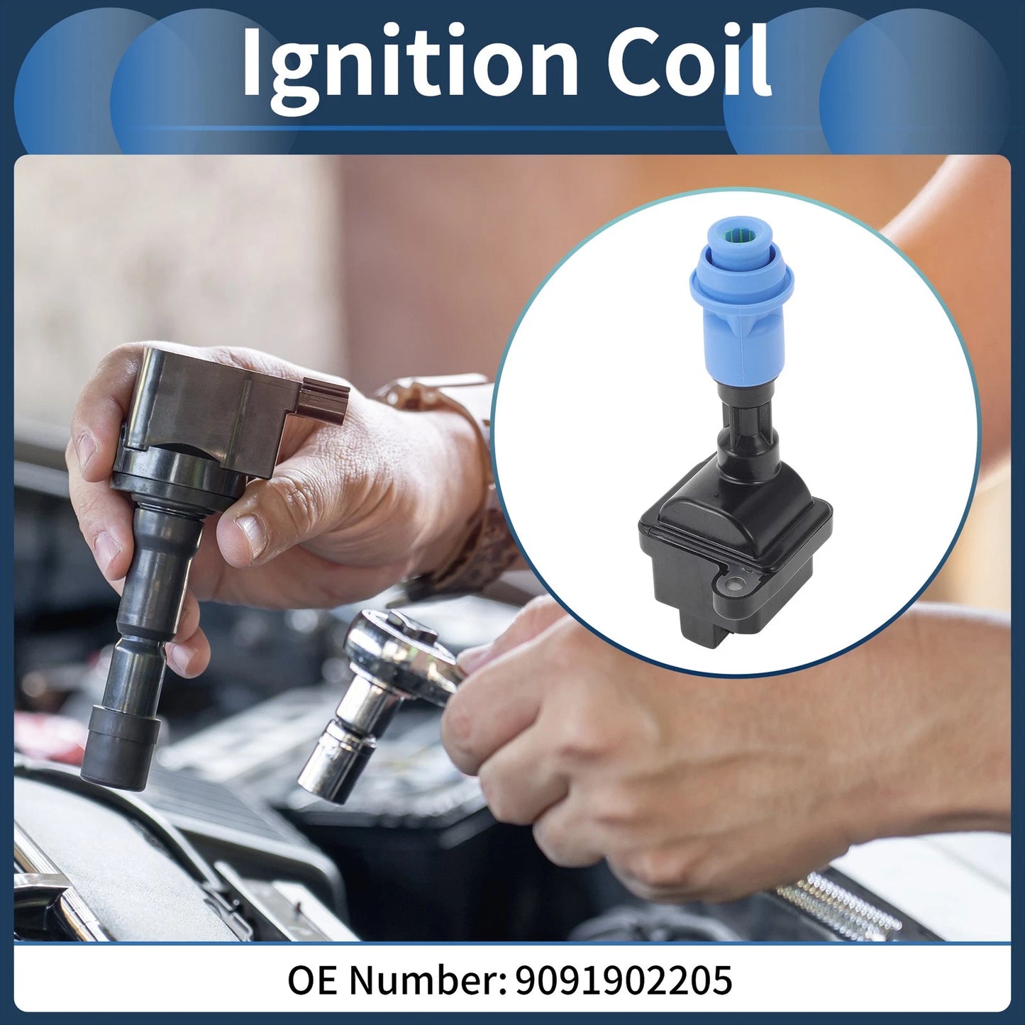 Ignition Coil Pack No. 9091902205 for Toyota Supra (1993–1998)