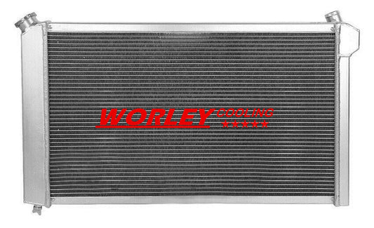 33.5" Aluminum Radiator for Chevy Corvette C3 V8 5.7L 7.4L (1973-1976)
