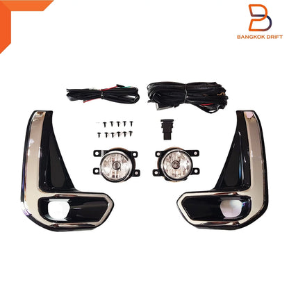 Fog Lamp Driving Light Cover for Toyota Hilux Revo (2020-2022)