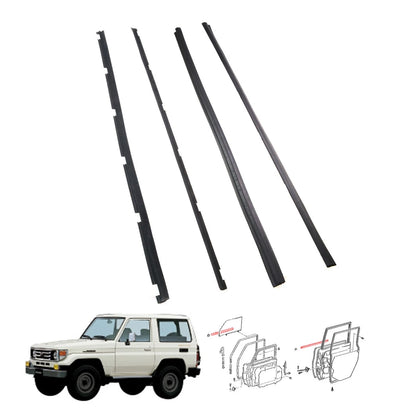 Outer Weatherstrip for Toyota Land Cruiser 4D (FZJ76, GRJ79, VDJ79)