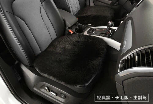 Genuine Sheepskin Car Seat Covers 18"x18" for Black Chair - AU Stock (2018-2023)