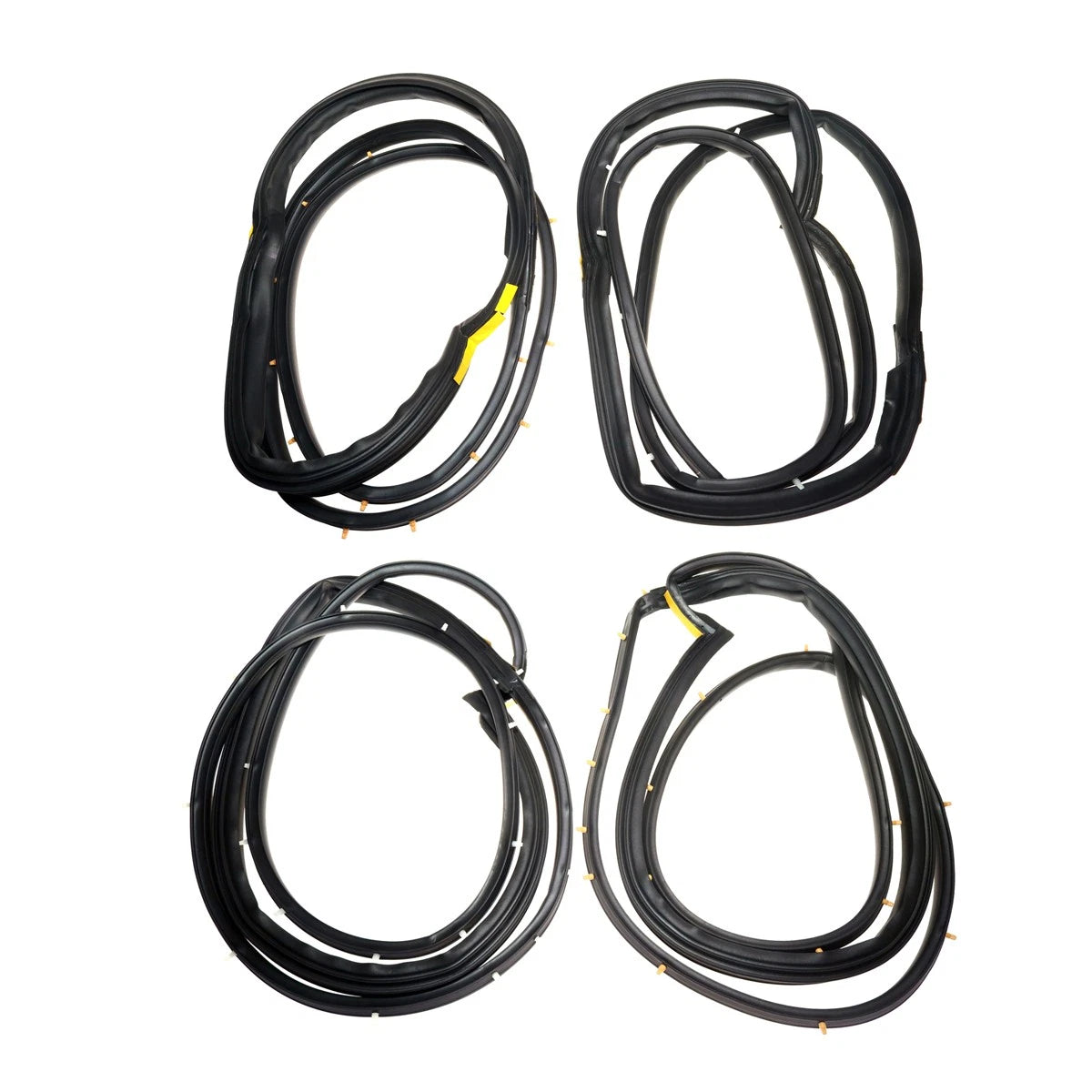 Set of 4 Door Weatherstrips for Toyota Carina 2 (1987–1992)