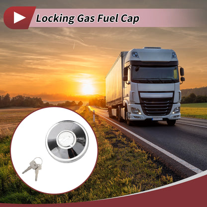 Locking Gas Cap No. 0004718430 for Mercedes-Benz LK LN2 LP MK (With 2 Keys)