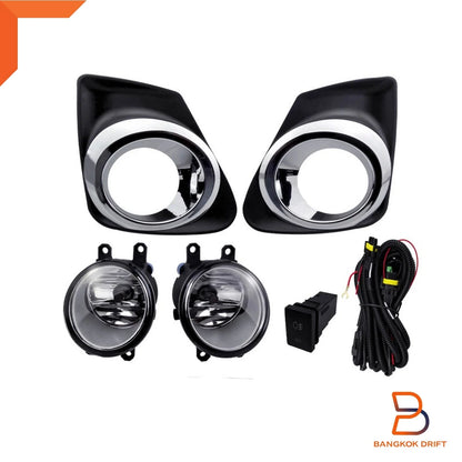 Fog Lamp Spot Light Chrome Cover for Toyota Corolla Sedan (2010-2013)
