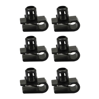 6 x Front Bumper Mesh Grille Fastener Clips for Mercedes-Benz C230 (2003-2007)