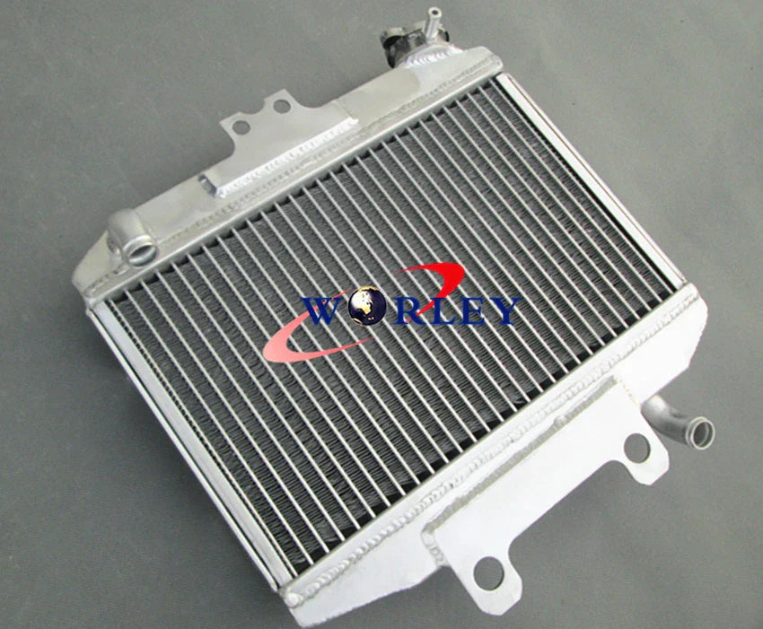 Aluminum Radiator & RED Silicone Hose for Honda CR250R (1997-1999)