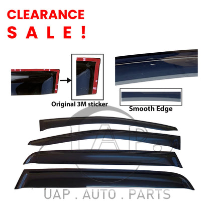 Weather Shield Window Visor for Mazda BT50 (2011–2020)