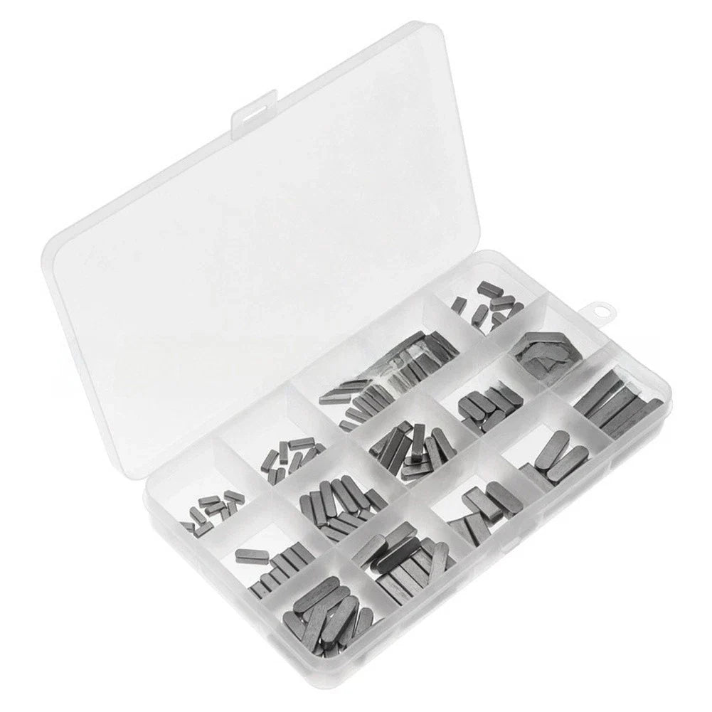 175 x Parallel Drive Shaft Key Stock Set Carbon Steel for Technical Use