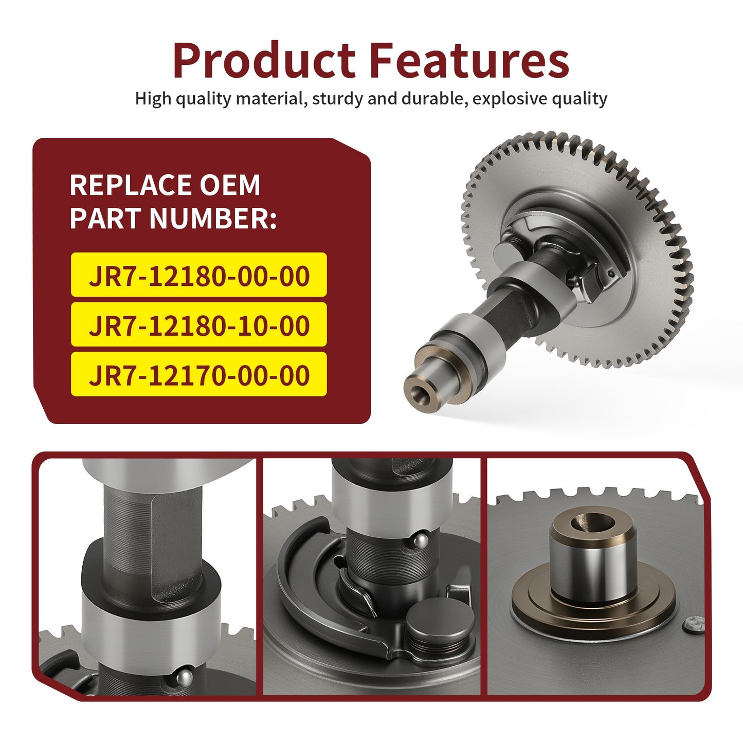 Camshaft Assembly for Yamaha YDRA YTF1A YTF2A DR2A