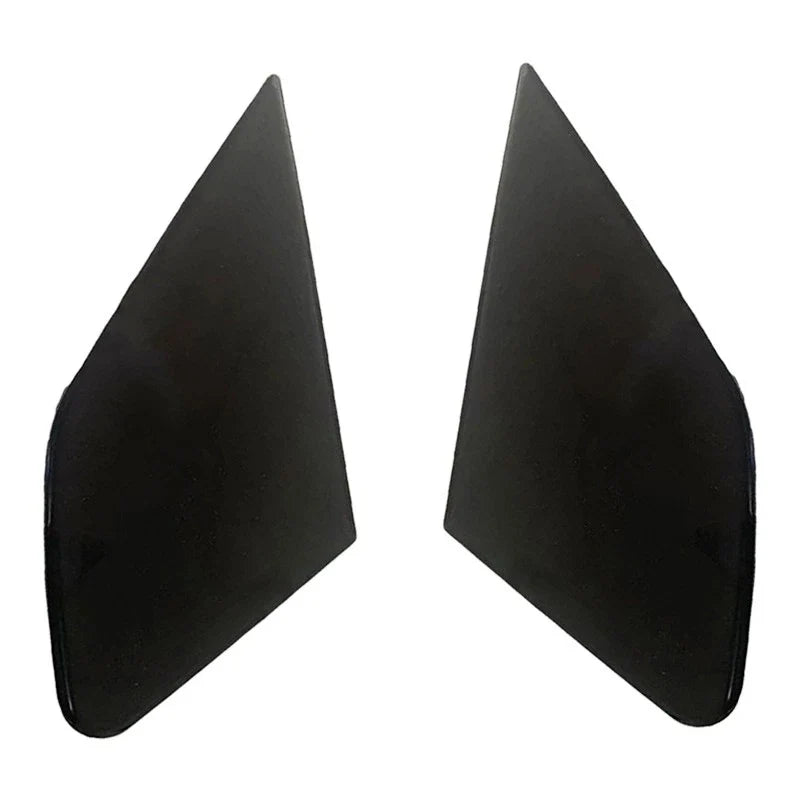 2 x Front Door Triangle Window Glass Covers for Honda Fit (2015-2020)