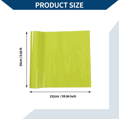Car Wrap Film 0.65 ft x 59.84 inch Light Green for Exterior Interior Protection
