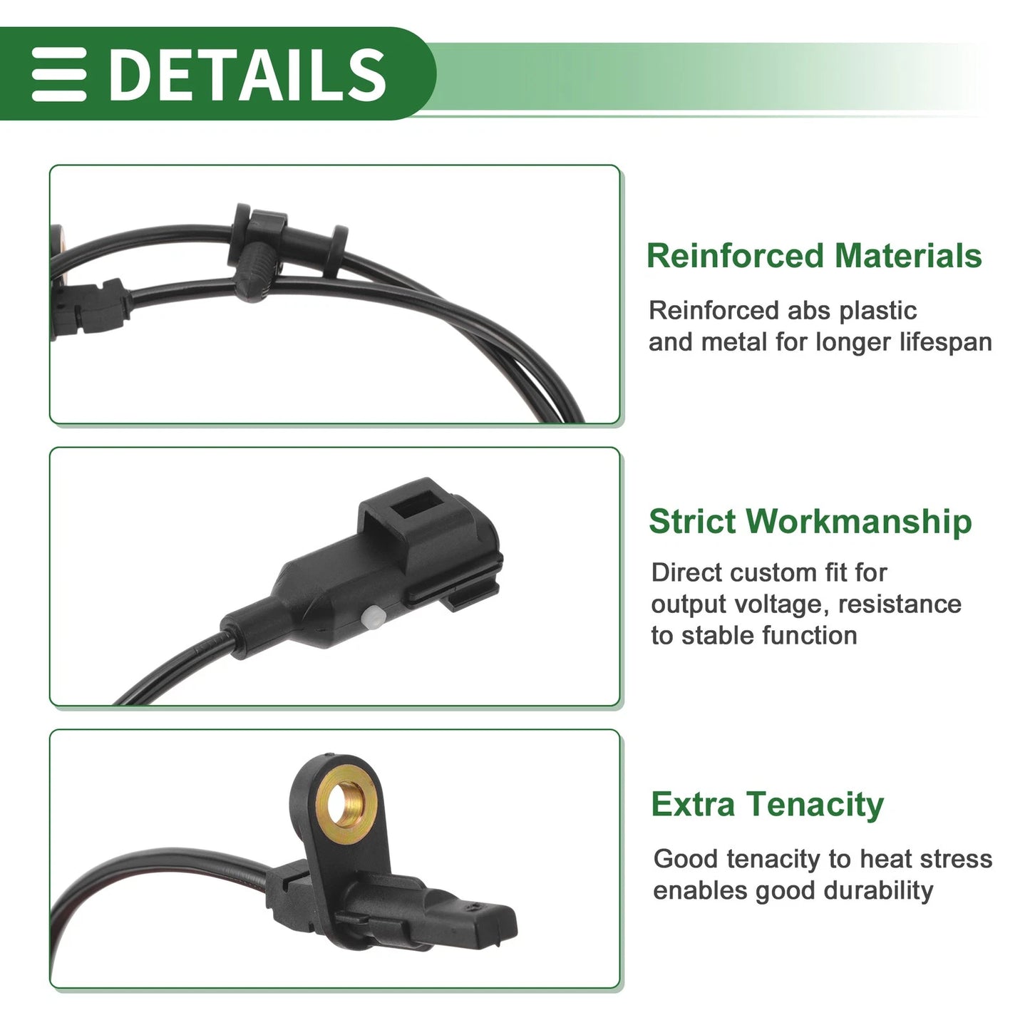 ABS Wheel Speed Sensor No.T2H4068 for Jaguar XE X760 (2016–2023)