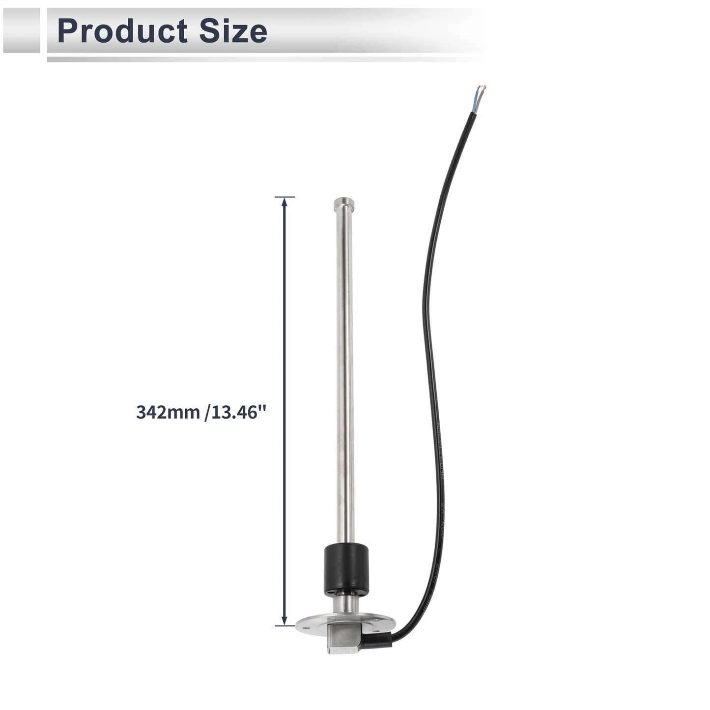 Fuel Sending Unit and Gauge Kit 240-33 Ohm for Boat Truck Vehicle
