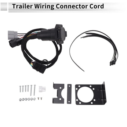 7 Pins Trailer Wiring Connector Cord for Toyota 4Runner (2003–2009) No.UTC7013