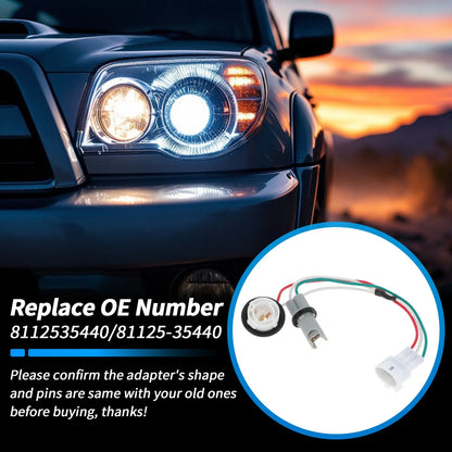 Headlight Bulb Socket Wiring Harness for Toyota 4Runner (2005–2009) No. 8112535440