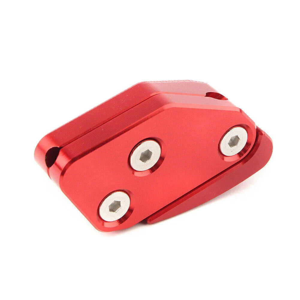 Red Kickstand Side Stand Enlarger Pad for Yamaha XMAX 300 125 250 (2017-2018)
