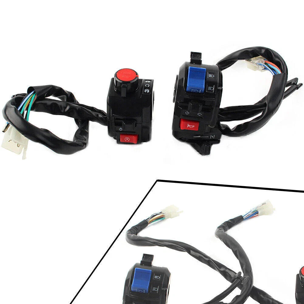 7/8" Motorcycle Handlebar Switch Control Assembly