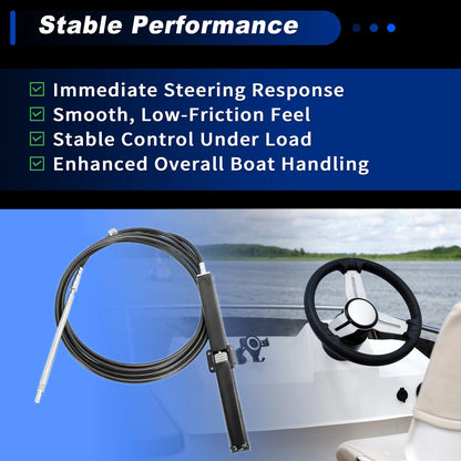 Steering Control Cable for Marine Boat (23 Ft, SSC13423/SSC 134)