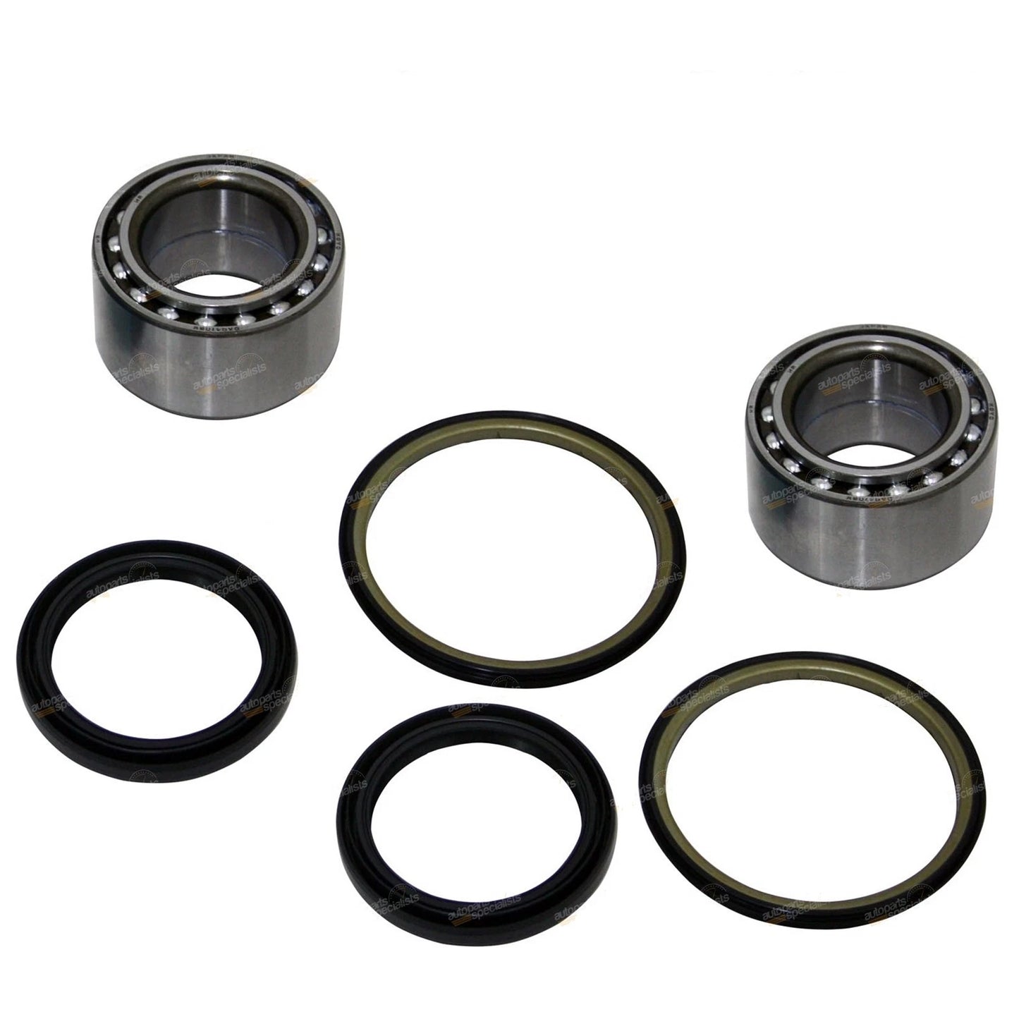 2 Front Wheel Bearing Kits for Suzuki Sierra SJ80 (1996–1999) 4WD