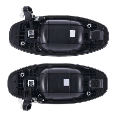 2 x Door Handle Outer Chrome REAR LEFT+RIGHT for Hyundai Santa Fe (2000–2005)