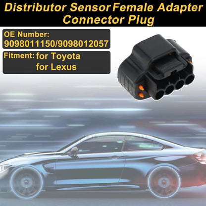1 Pc Distributor Sensor Connector Plug for Toyota (No. 9098011150)