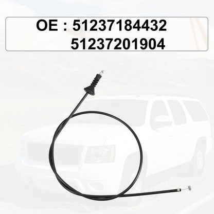 Hood Release Cable for BMW 328i (2012–2015) 51237184432 51237201904