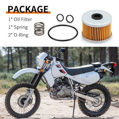 Oil Filter O-Ring Spring for Honda XR250R/XR350R/XR400R/XR500R(1983–2004)