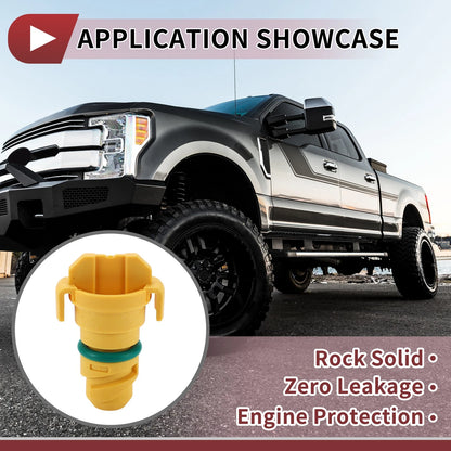 Set of 1 Oil Drain Plug for Ford F-250 F-350 F-450 F-550 Super Duty (2011–2012)