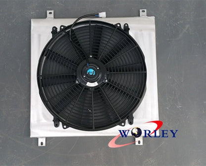 Aluminum Shroud + Fan for Toyota Land Cruiser 40 Series FJ40 FJ45 (1960-1984)