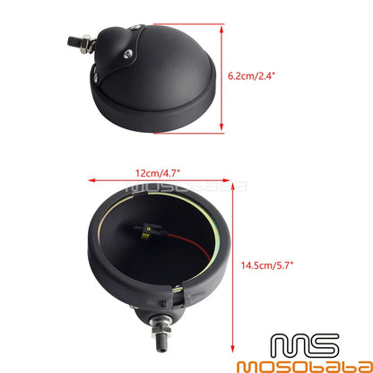 4.5'' Fog Light Housing for Harley FLHRC FLHRXS FLHX FLHXS FLHXST (2006-2023)