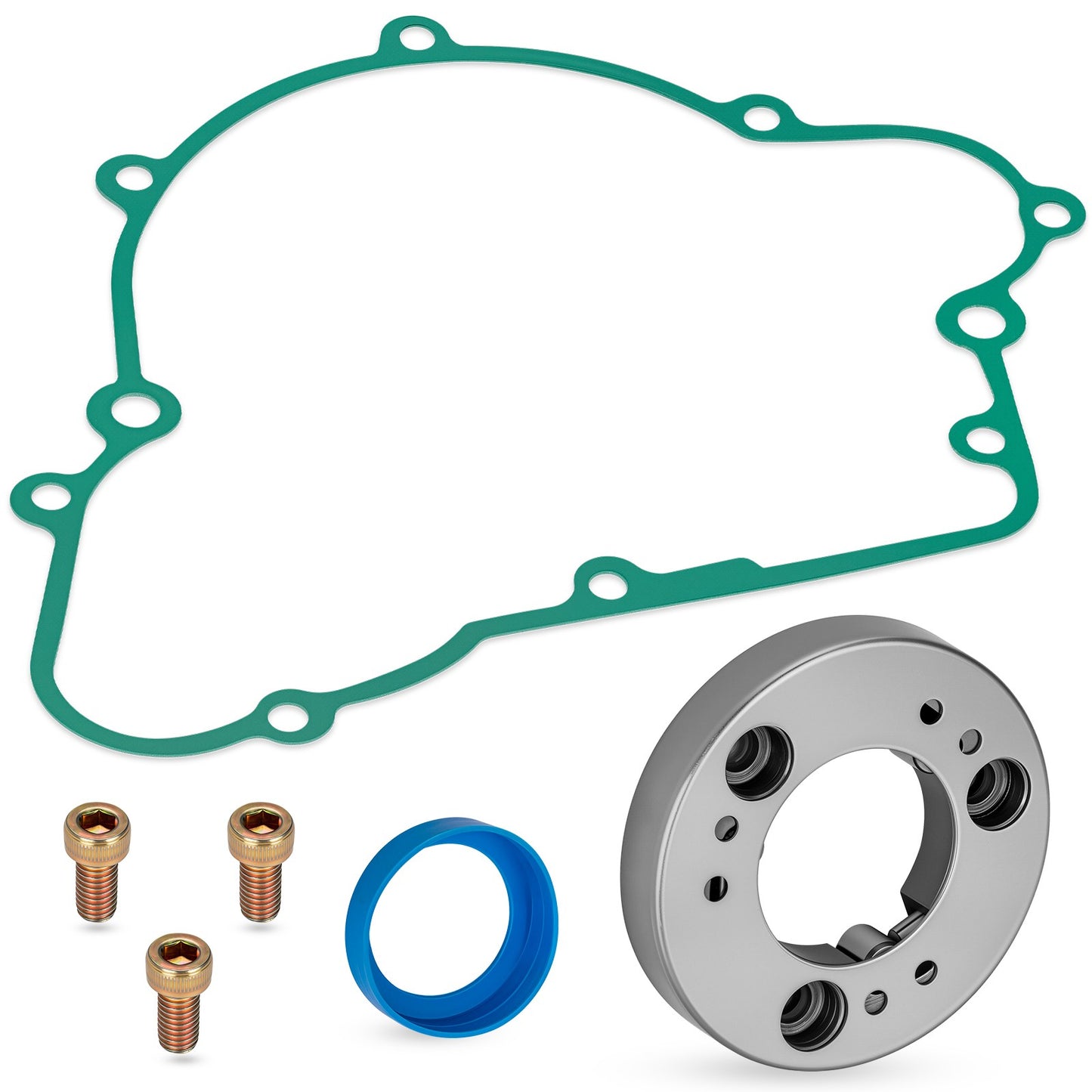 Starter Clutch One Way Bearing & Gasket Bolts for Kawasaki Bayou 250 (2003–2011)