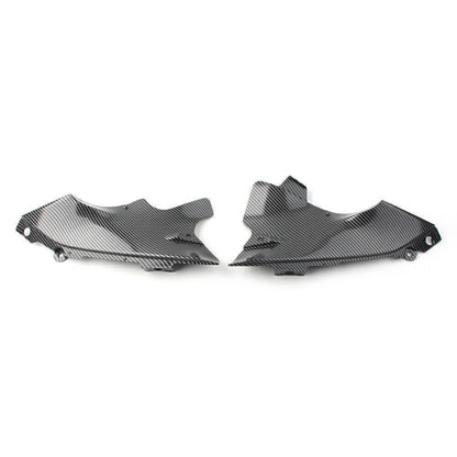 Carbon Fiber Look Front Dash Air Tube Trim Cover for Yamaha YZF-R1 (2004–2006)