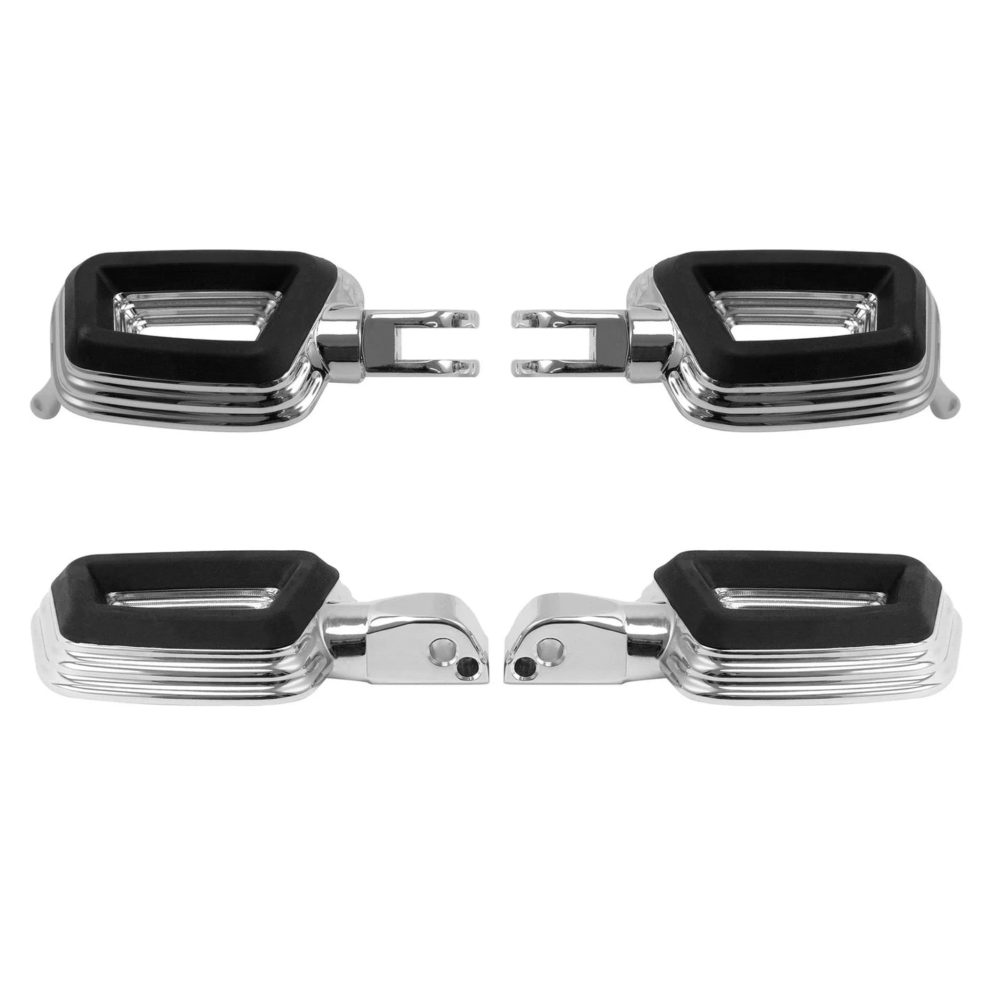Driver & Passenger Foot Pegs for Harley Low Rider Fat Boy (2018-2025)