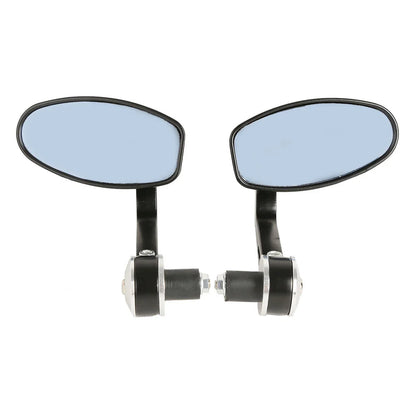 7/8" Handlebar Bar End Rearview Mirrors for Honda Street Bike Chopper