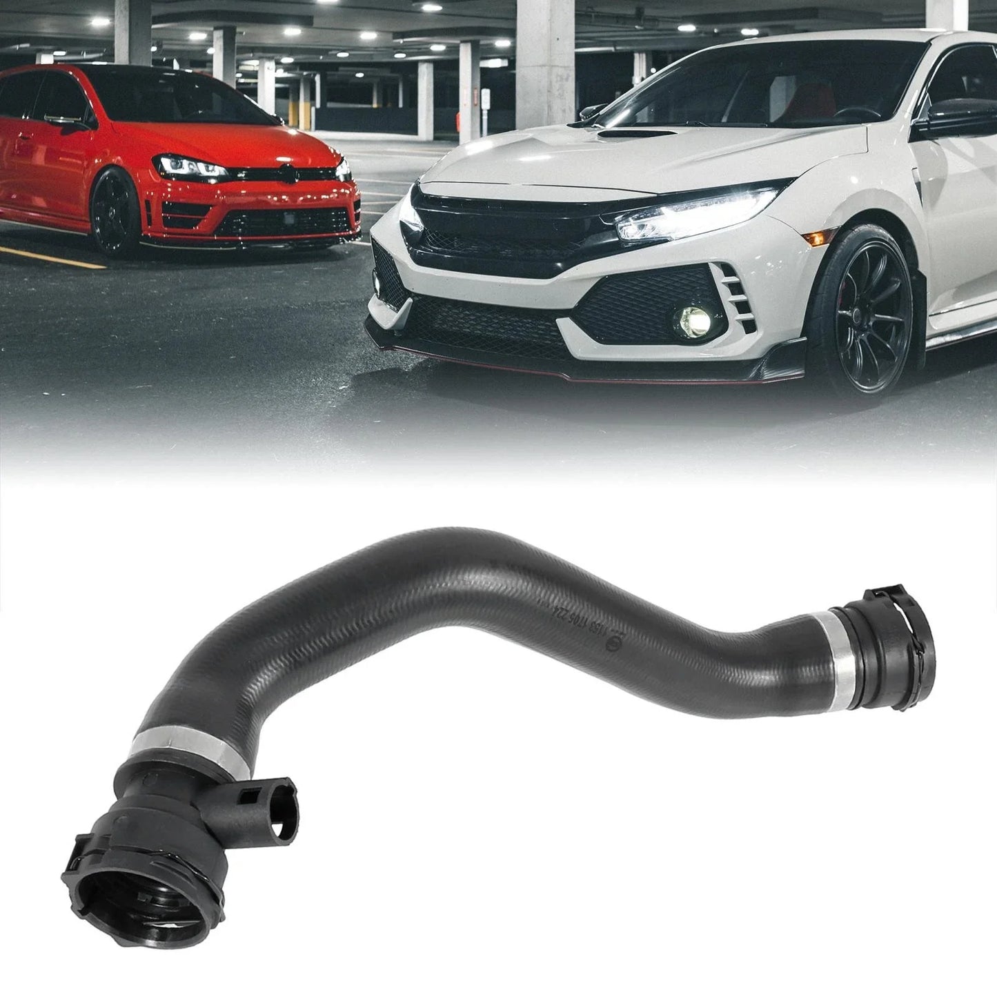 Radiator Coolant Water Hose from Expansion Tank BMW 530i (2001-2003)