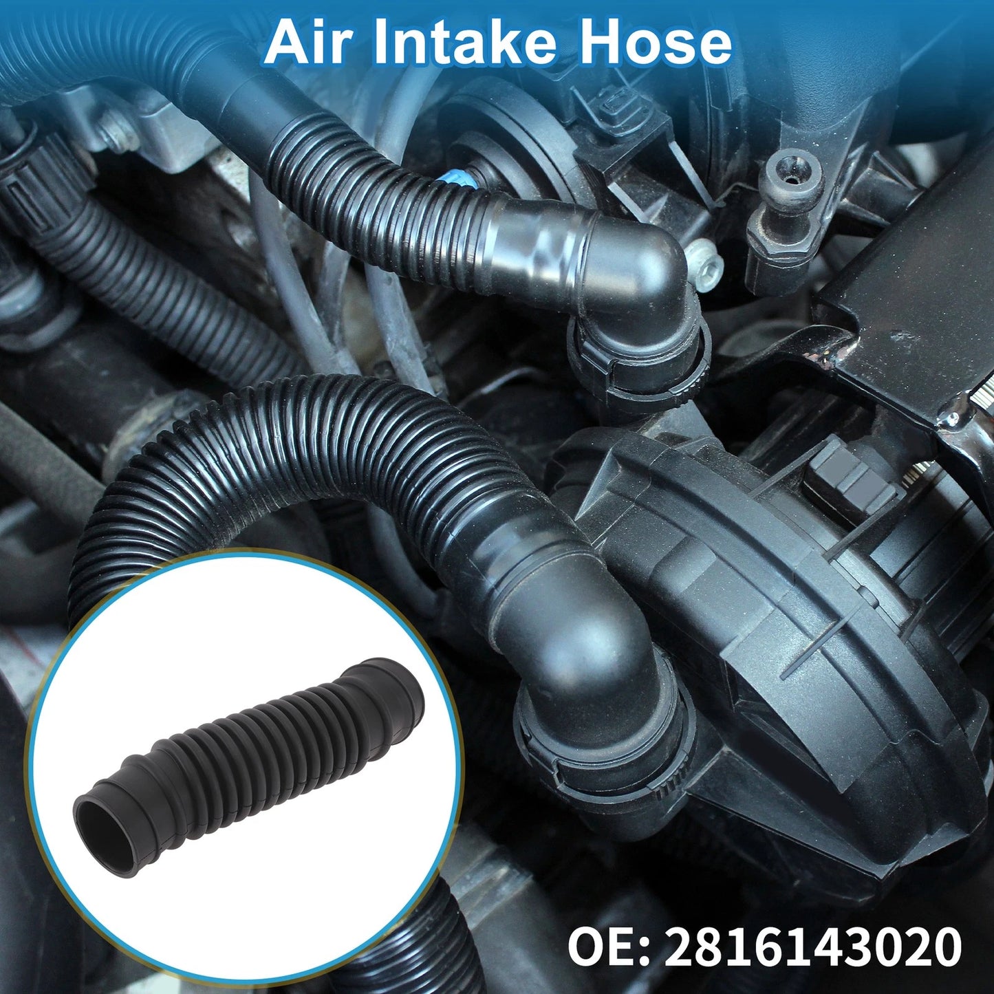 Engine Air Intake Hose for Hyundai (No. 2816143020) (2010–2017)