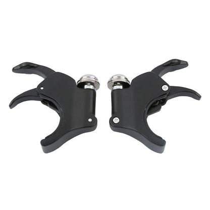 49mm Smoke Windshield Clamps for Harley Breakout, Fat Bob, Low Rider (2018-2024)