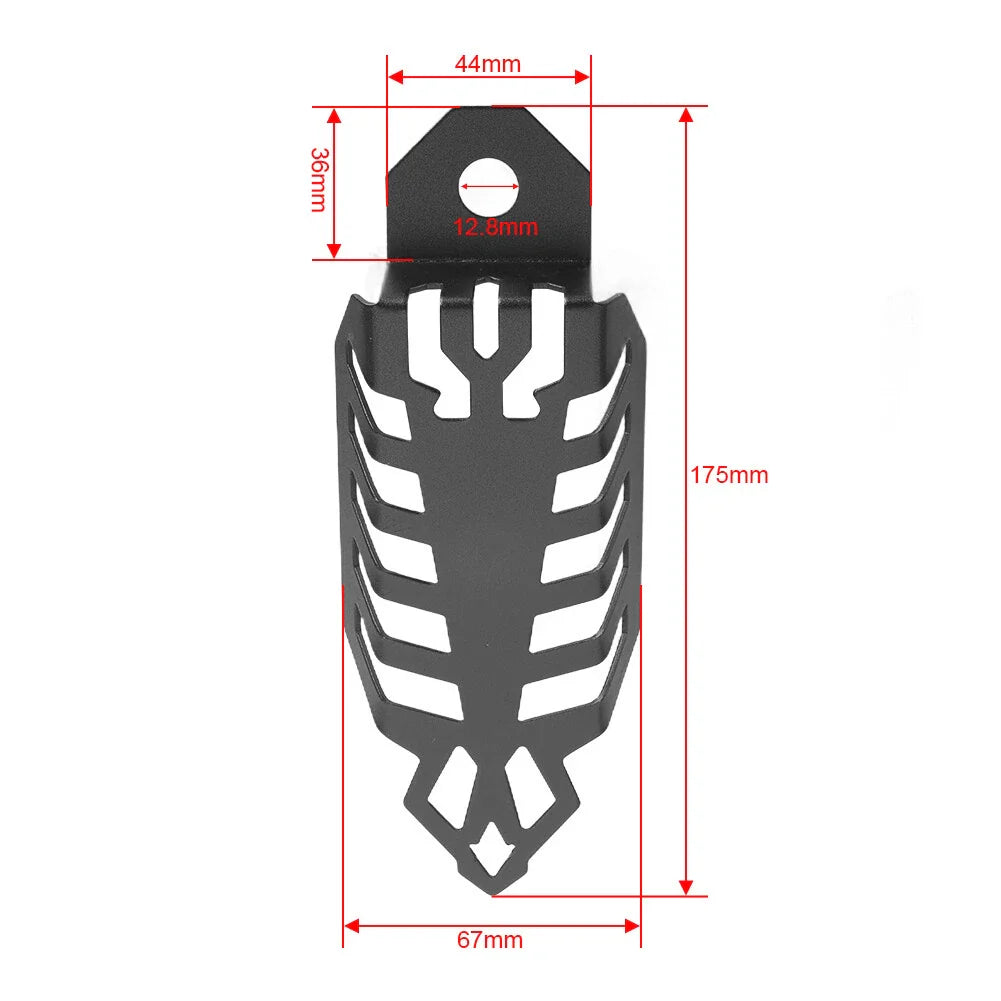 Universal Fork Dust Shock Absorber Spring Covers for Motorcycle ATV Red