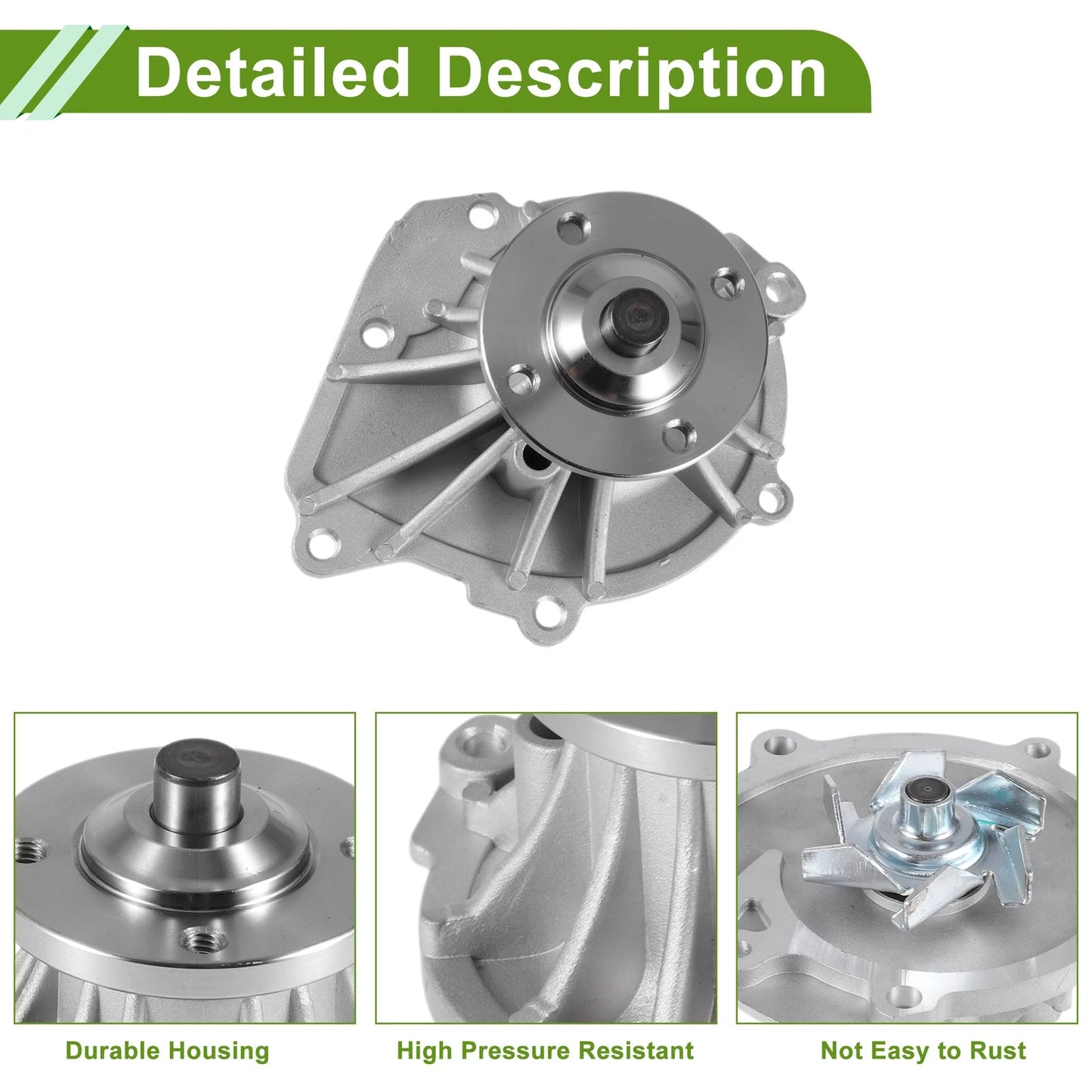 Engine Water Pump for Toyota 4Runner (1993–2002) No. 1610069355