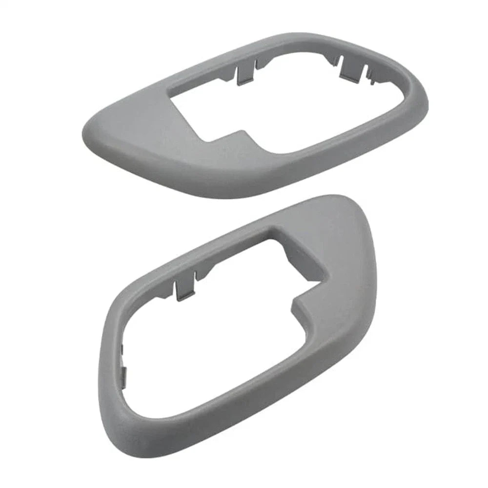 Gray Interior Door Handle Bezels Trim for Chevrolet C1500 C2500 K1500 Tahoe (1995-2000)