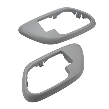 Gray Interior Door Handle Bezels Trim for Chevrolet C1500 C2500 K1500 Tahoe (1995-2000)