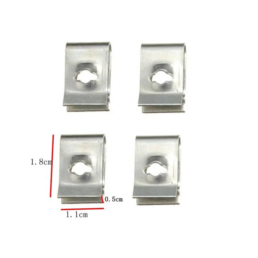 40 Pcs Car Bumper Door Trim Engine Retainer Clips