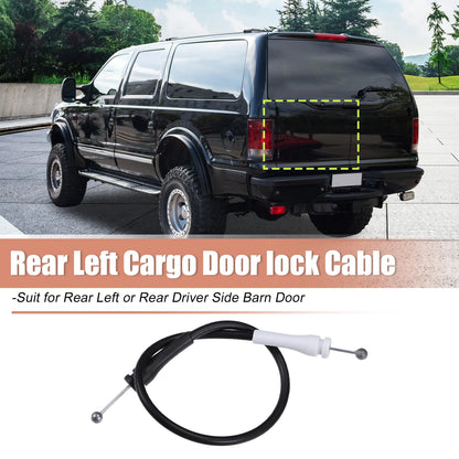 Rear Left Barn Door Lock Release Cable for Ford Excursion (2001–2005)