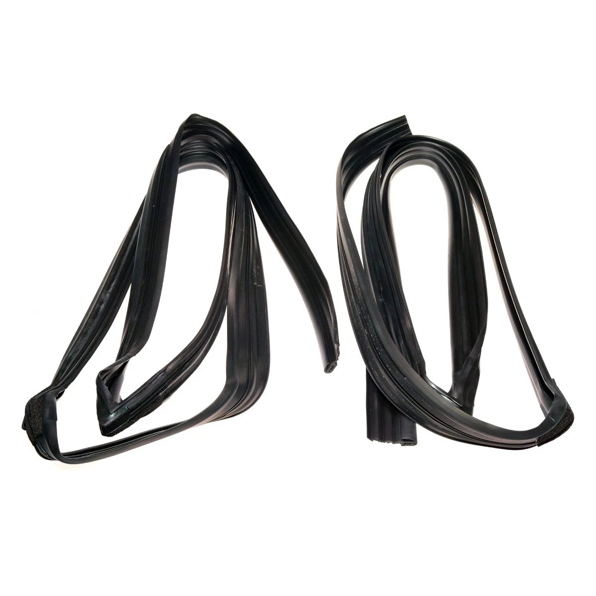 Set of 2 Front Weatherstrip Glass Run Channels for Honda Accord Acura TSX (2002–2008)
