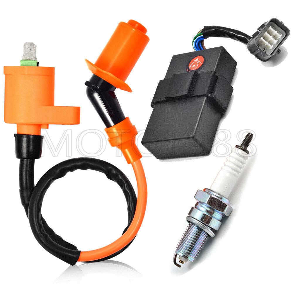 Ignition Coil CDI & Spark Plug for Honda FourTrax 300 (1998–2000)